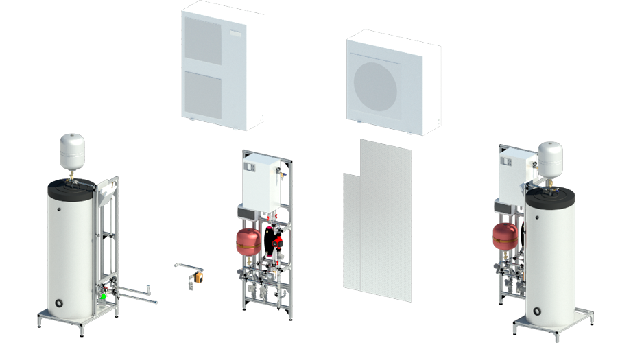 Конструктор блочно-модульной котельной HeatPumpBox-1 в Волжском